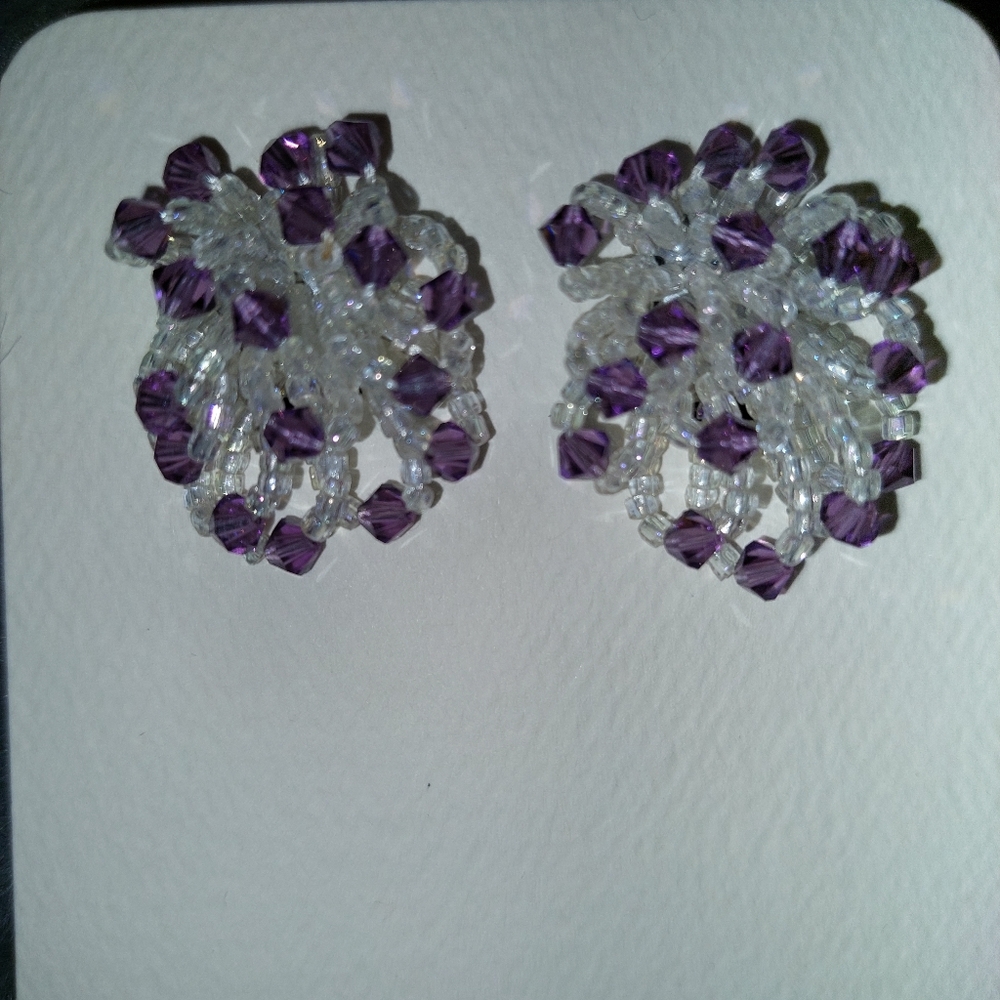 Chipita Austrian Crystal Clip ons